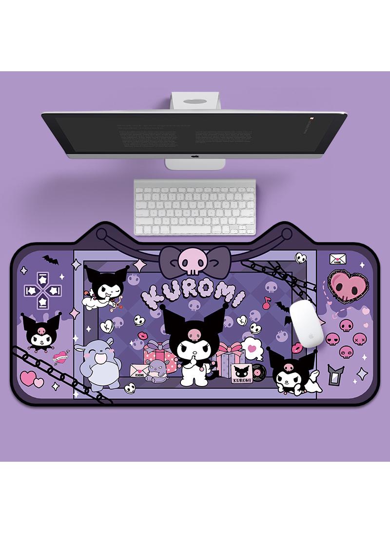General Kulomi Cartoon Personality Gaming Large Mouse Pad  Large Mat Officer Desk Mat Oversized Lock Edge Anti-Slip Anime  Mouse Pad  - Image 1
