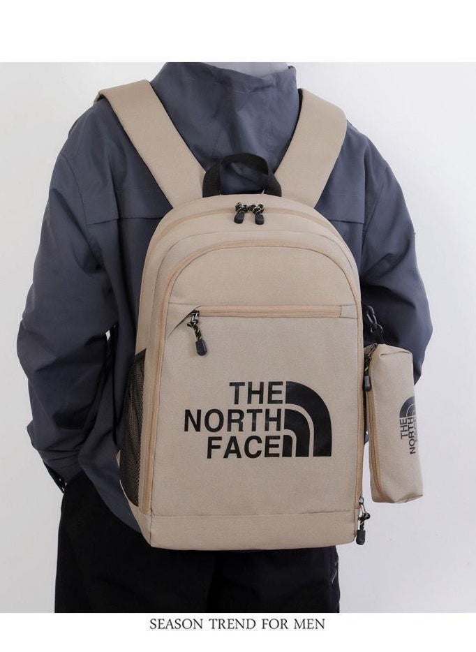 THE NORTH FACE 【School season】Classic Colorful School Bag  Computer Compartment Must-Have Back-to-School Travel Bag Laptop Bag for Students  - Image 2