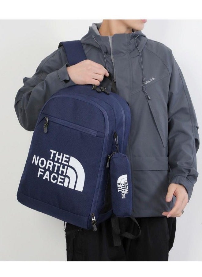 THE NORTH FACE 【School season】Classic Colorful School Bag  Computer Compartment Must-Have Back-to-School Travel Bag Laptop Bag for Students  - Image 3