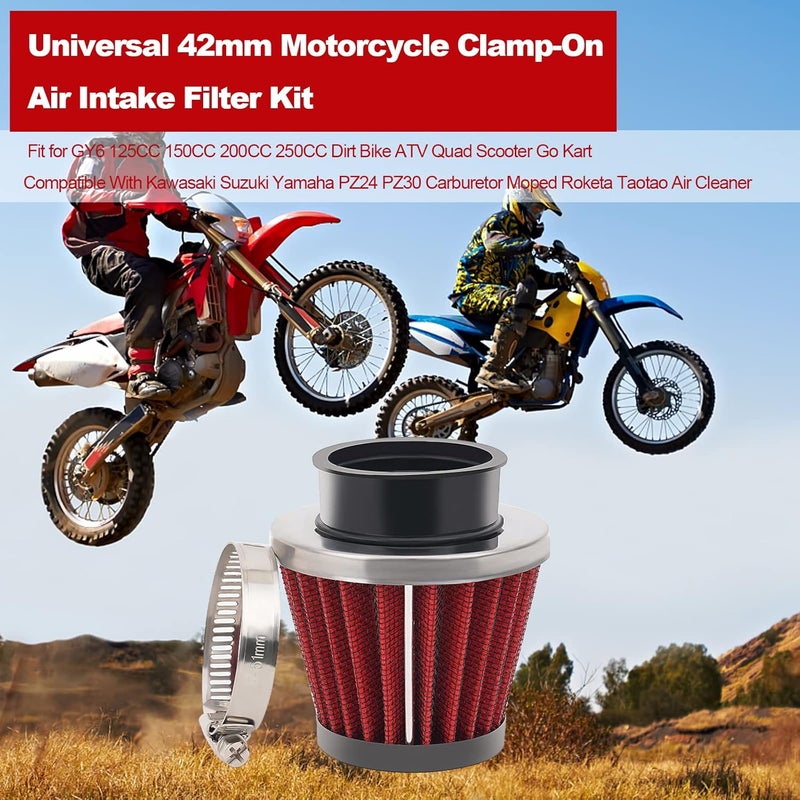LCGLY 2PCS Universal Air Filter for GY6 Motorcycles - Image 5