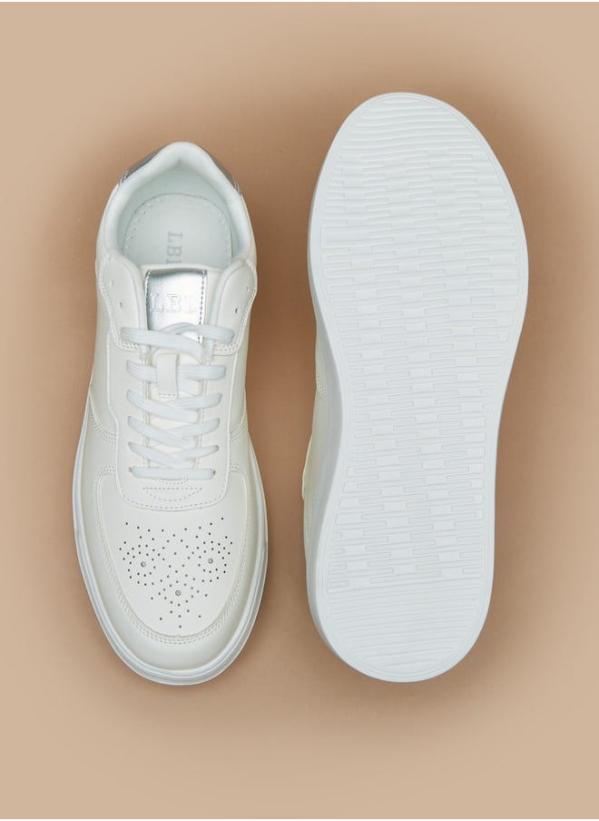 LBL by Shoexpress Men's Textured Lace-Up Sneakers  - Image 4