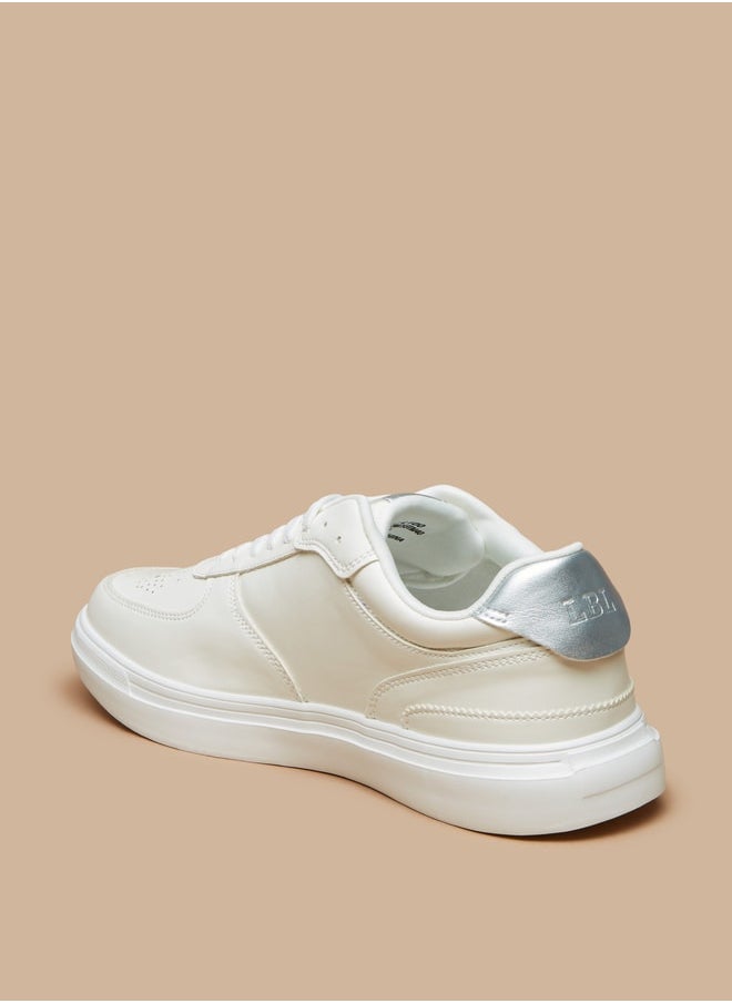 LBL by Shoexpress Men's Textured Lace-Up Sneakers  - Image 2