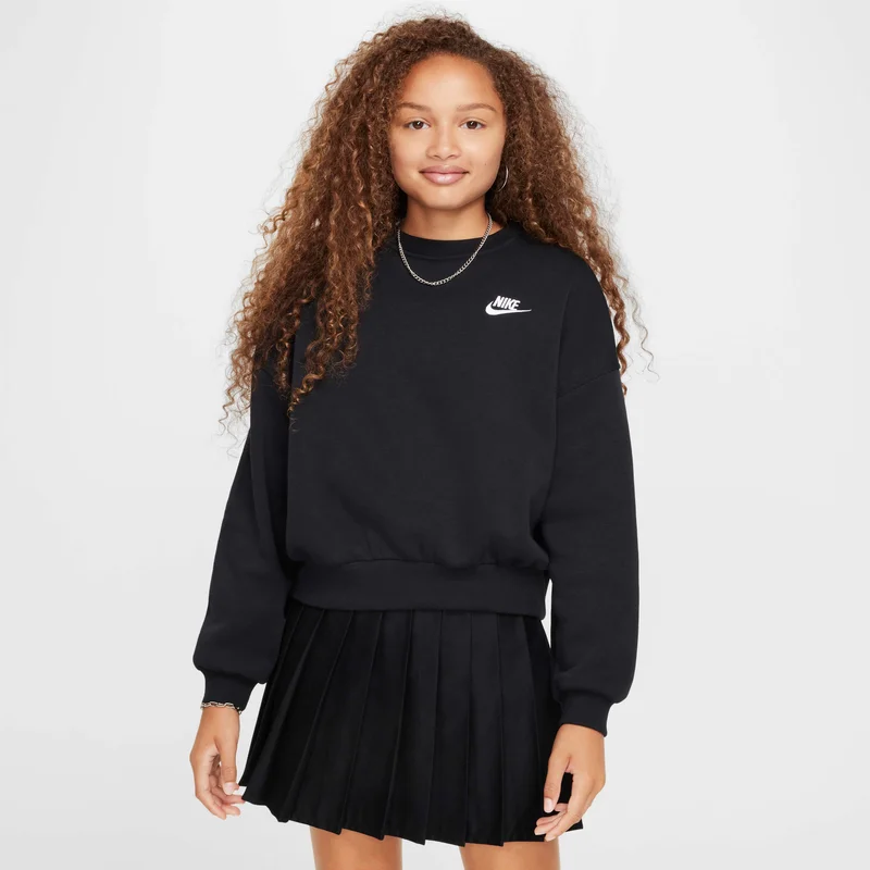 Kids' Sportswear Club Fleece Boxy Sweatshirt