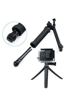 Y&D 3 Way Tripod for Go Pro Hero 10/9/8/7/6/5/4/3/2/1 Series and other Action Cameras, Detachable Extendable Selfie Stick Pole with Hand Grip Stand  - Image 5