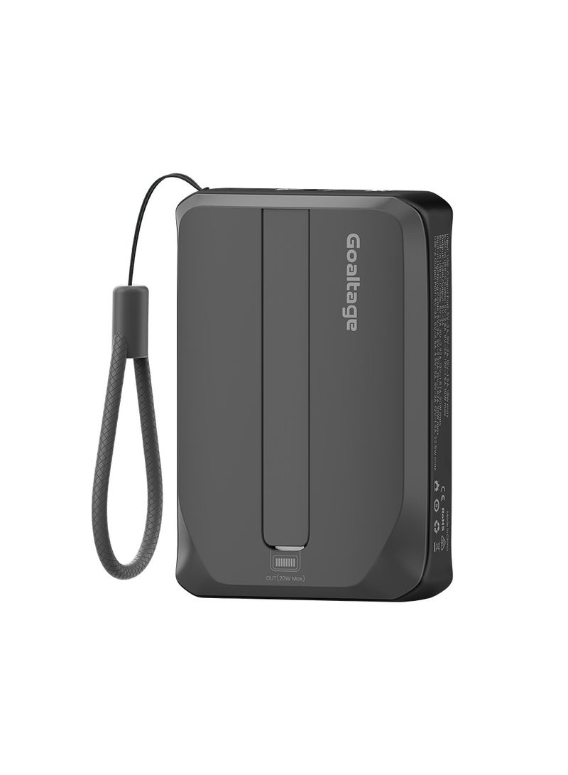 جولتيج بنك طاقة PB01 ChargeMate 10K بقدرة 22 واط مع كابلين مدمجين وشاشة صغيرة - Image 2