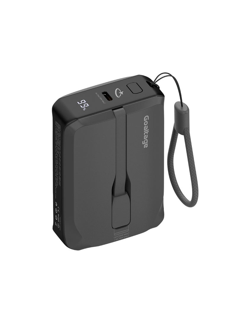 جولتيج بنك طاقة PB01 ChargeMate 10K بقدرة 22 واط مع كابلين مدمجين وشاشة صغيرة - Image 4