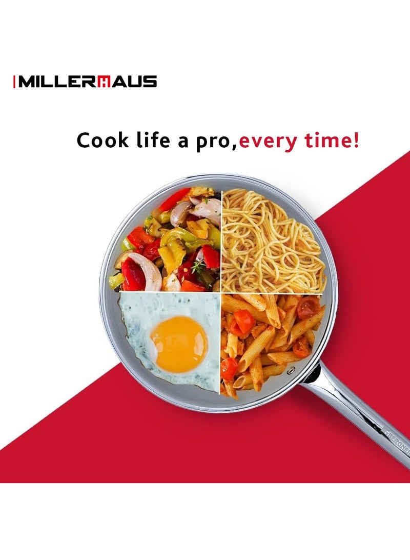 MILLERHAUS TRIPLY FRYPAN 28 CM - Image 4
