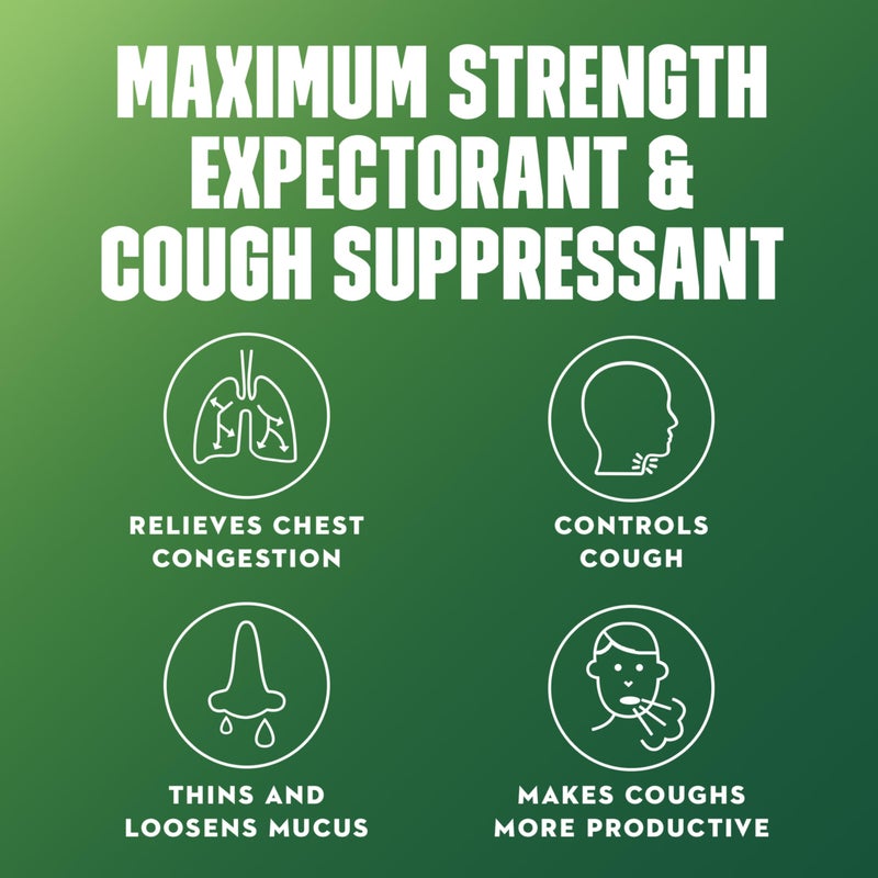 Mucinex DM Max Liquid Cough & Cold Medicine for Adults, Cold and Flu Medicine for Excess Mucus Relief, Guaifenesin, Dextromethorphan Expectorant & Decongestant for Adults, Dr Recommended, 6.0 Fl Oz - Image 2