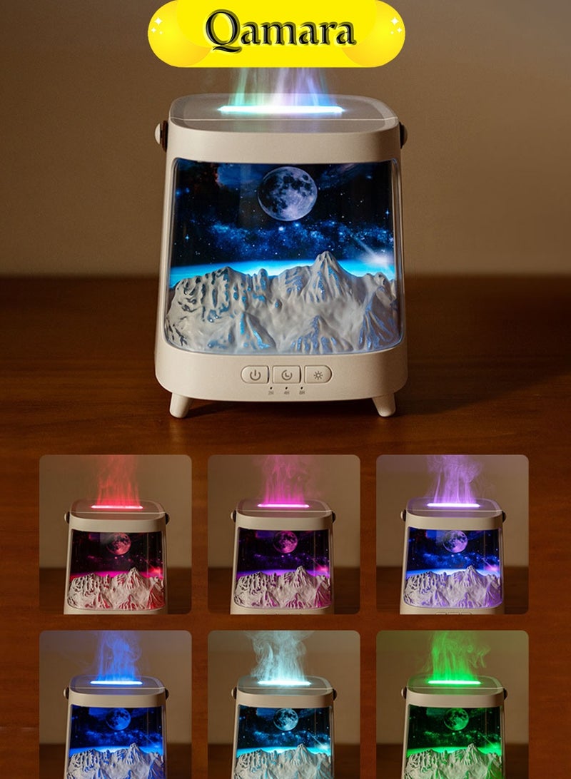 QAMARA Essential Oil Diffuser Humidifier with Remote Control and Silent Design for Home, Office, and Yoga Spaces. - Image 2