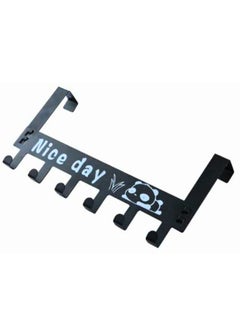 Generic Metal door hanger 6 hooks without nails  - Image 2