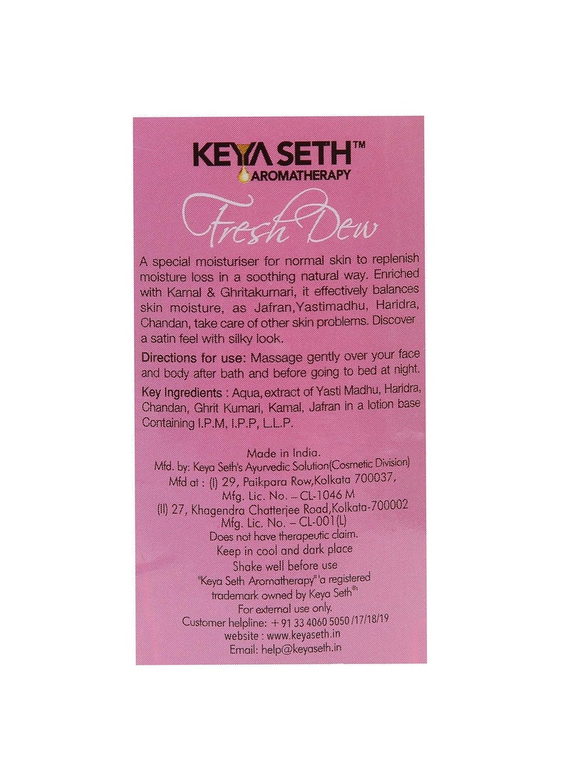 KEYA SETH AROMATHERAPY, DEVICE OF DROP Fresh Dew Moisturizer for Normal Skin 100ml by KEYA SETH AROMATHERAPY  - Image 5