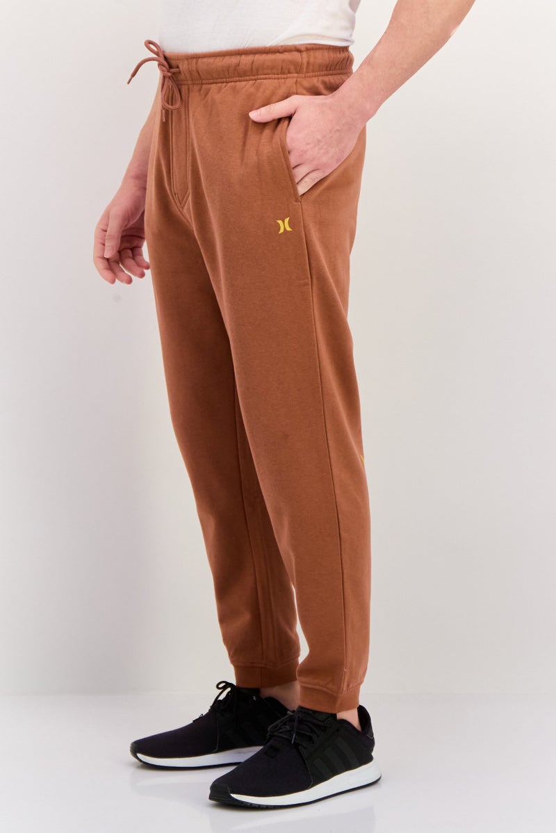 Hurley Men Sportswear Fit Training Sweatpants, Rust  - Image 3
