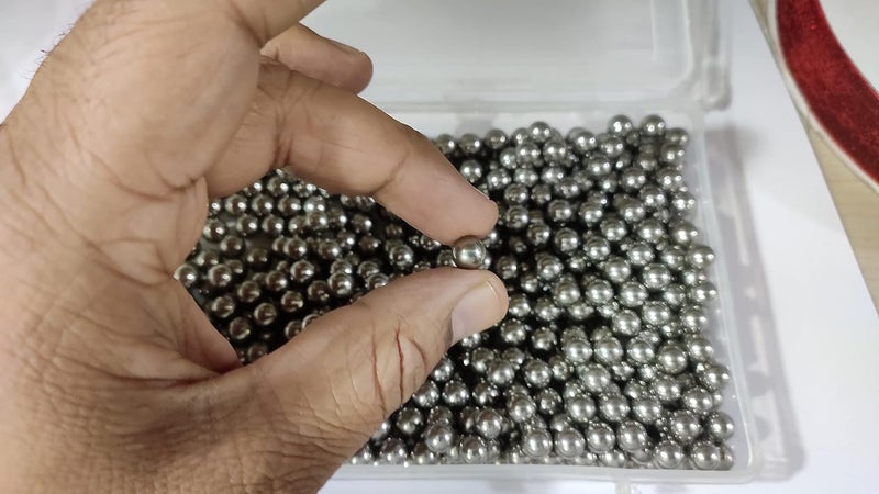 OMX 8mm Diameter Bike Steel Iron Bearing Parts Ball 44 Pcs - Image 5