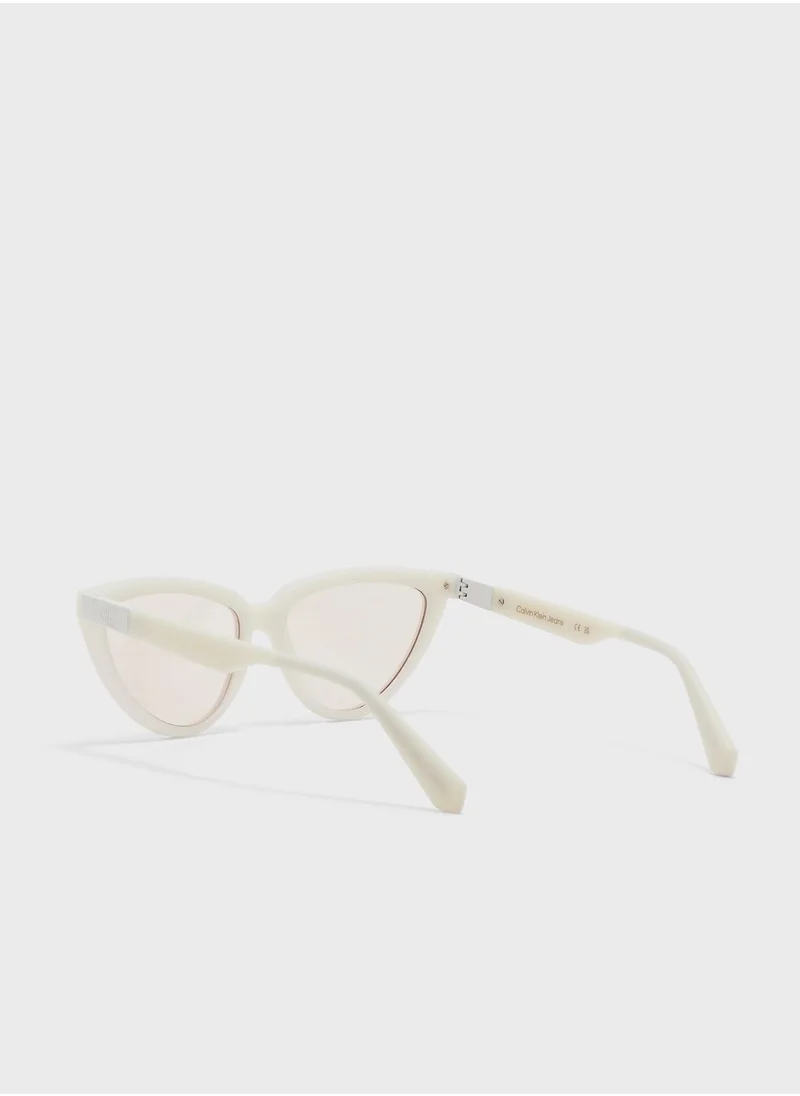 Calvin Klein Jeans Cat Eye Sunglasses