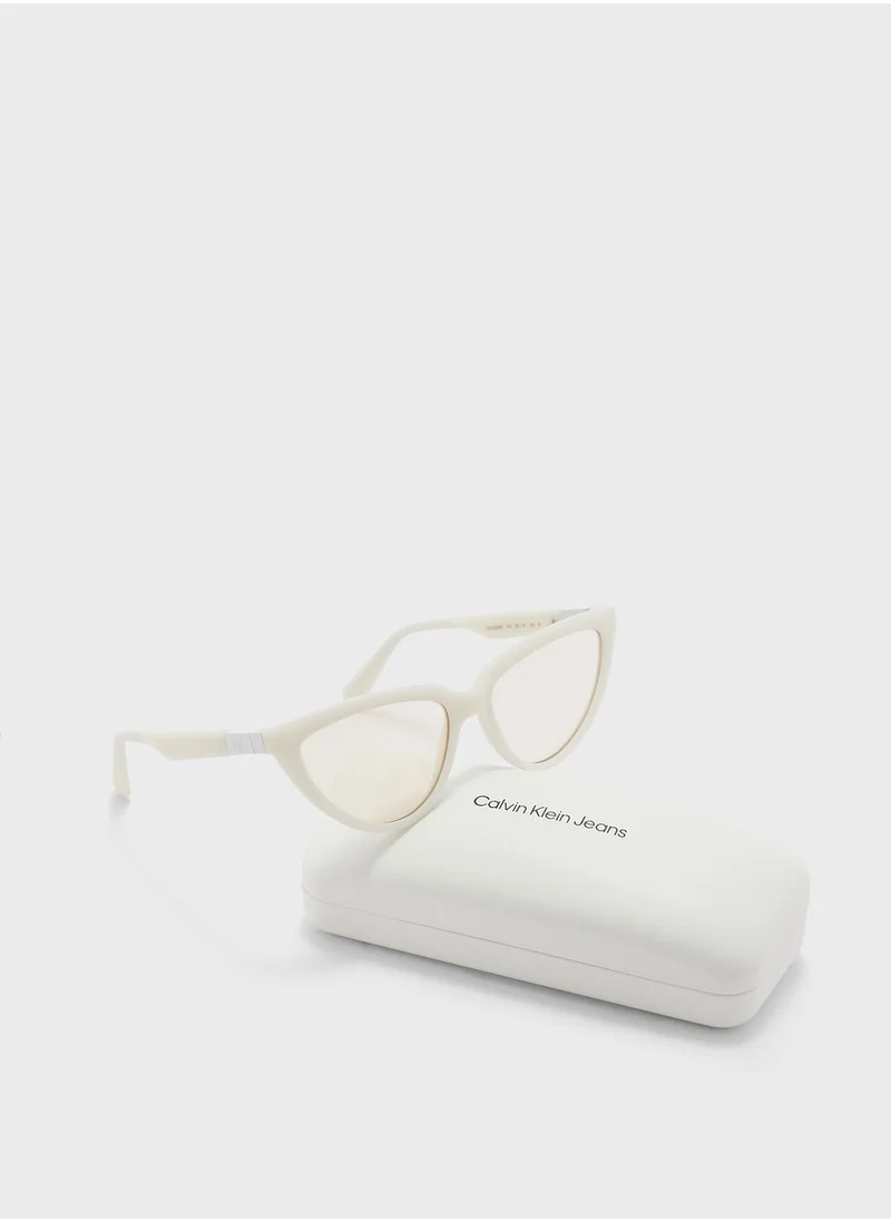 Calvin Klein Jeans Cat Eye Sunglasses