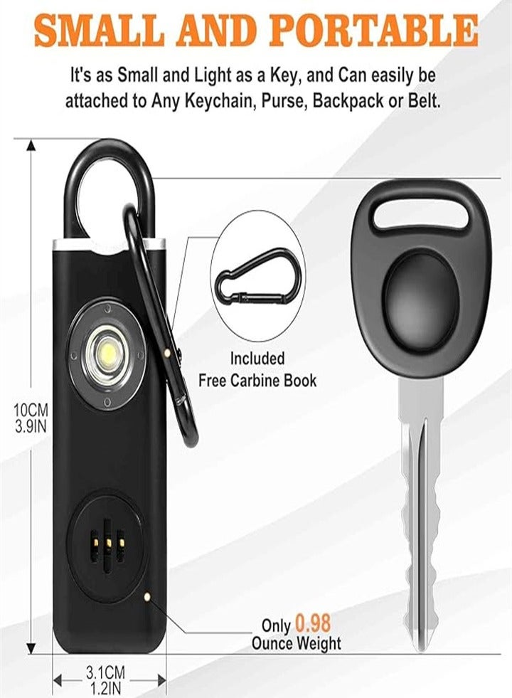 Women's Safety Keychain - Loud 130 dB, Multi-Function Flashlight  - Image 2