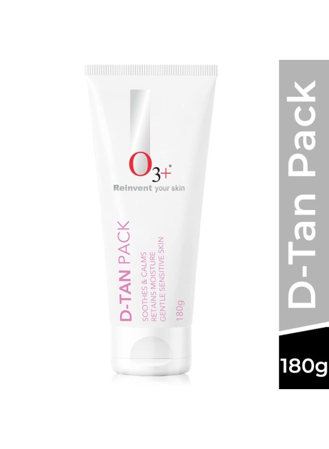 O3+ D-TAN Pack For Instant Tan Removal For all skin Types 180 gm pack of 2 - Image 4