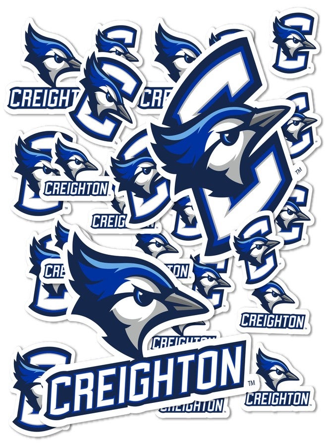 Desert Cactus Creighton University Sticker CU Bluejays Sticker Vinyl Decals Laptop Water Bottle Car Scrapbook Sheet T1 (Type 1-1) - Image 1