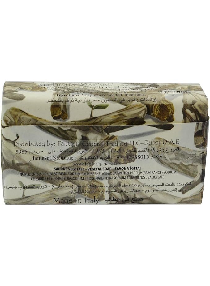 Alchimia Vegetal Soap Oud 100G | Luxurious Italian Soap with Rich Oud Fragrance| Maintaining skin comfort and softness |Refined aroma on the skin | Suitable for all Skin types - Image 2