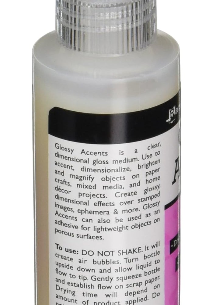 Ranger GAC17042 Glossy Accents Clear Dimensional Medium - 59 ml - Image 2