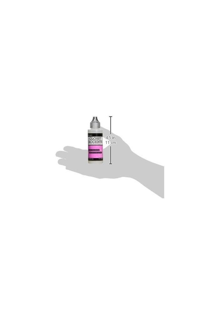 Ranger GAC17042 Glossy Accents Clear Dimensional Medium - 59 ml - Image 3