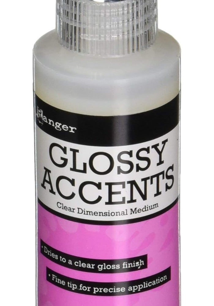 Ranger GAC17042 Glossy Accents Clear Dimensional Medium - 59 ml - Image 1