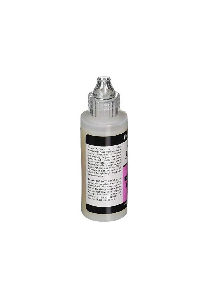 Ranger GAC17042 Glossy Accents Clear Dimensional Medium - 59 ml - Image 4