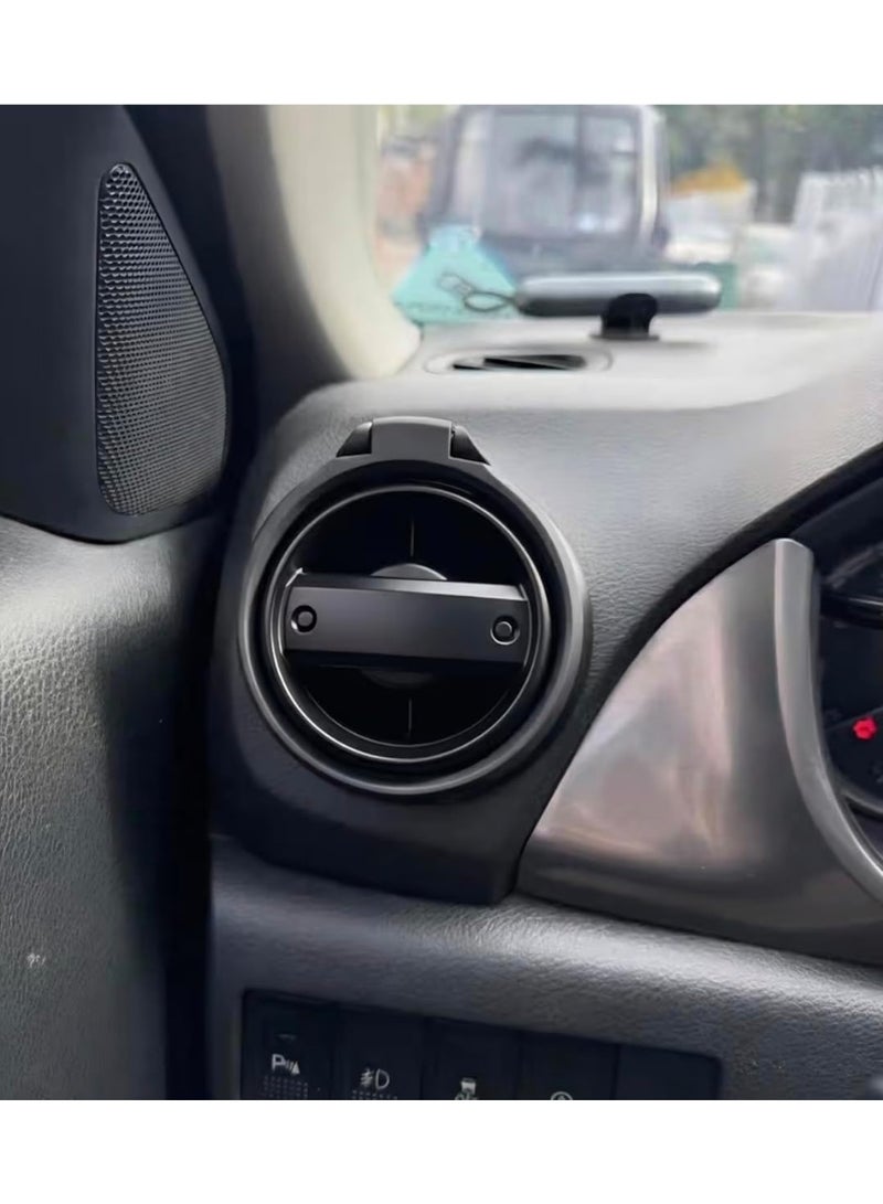 فيريكس حامل أكواب ومنفضة سجائر قابل للطي لمكيف السيارة لسيارات سوزوكي – متوافق مع ألتو، جمني، فيتارا، سويفت | حامل أكواب عالمي للعلب والزجاجات | تثبيت سهل على فتحات التكييف وتصميم موفّر للمساحة - Image 2