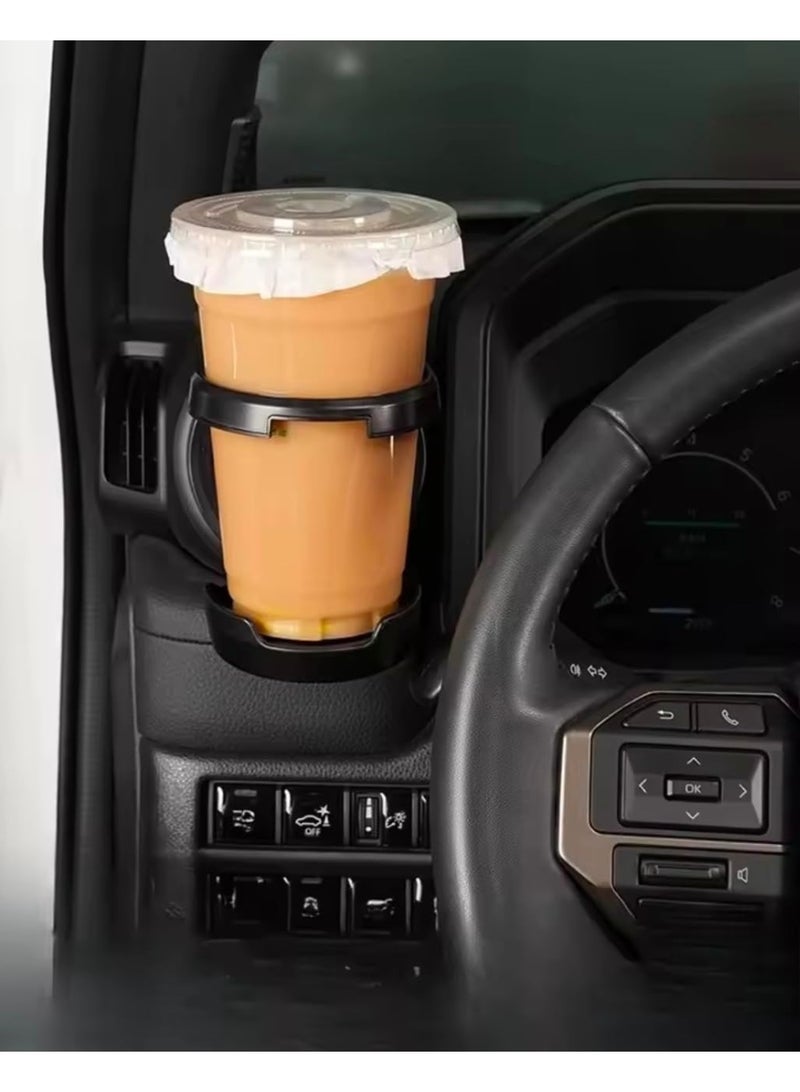 فيريكس حامل أكواب ومنفضة سجائر قابل للطي لمكيف السيارة لسيارات سوزوكي – متوافق مع ألتو، جمني، فيتارا، سويفت | حامل أكواب عالمي للعلب والزجاجات | تثبيت سهل على فتحات التكييف وتصميم موفّر للمساحة - Image 5