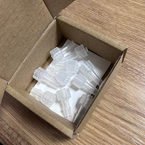 MEETOOT 10pcs Male Luer Lock 3/16" Polypropylene Hose Barb Adapter for Laboratory Biochemical/Analytical Instruments, Food Machinery and Aquarium Equipment - Image 3