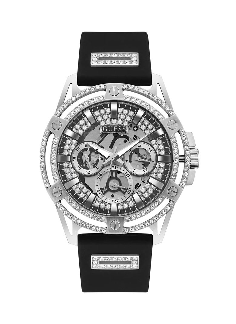 GUESS Mens Black Silver Tone Multi-function Watch GW0537G1 - pzsku/Z5FE09B81E685BFADCA86Z/45/_/1741519018/3333f99c-bb79-4f1a-a7d5-9842d361bb92