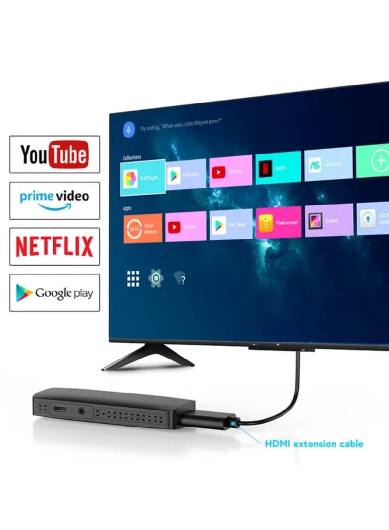 TV Stick with Android 10 System, Built-in Chromecast, 4K Resolution, 2 GB RAM and 8 GB ROM memory space - Image 2