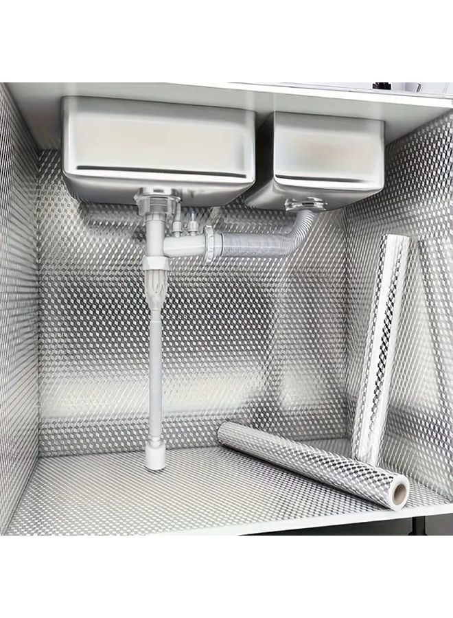 Heavy Duty Aluminum Kitchen Sticker 15 75x78 74 Inch Waterproof Heat Resistant Easy Clean - Image 2