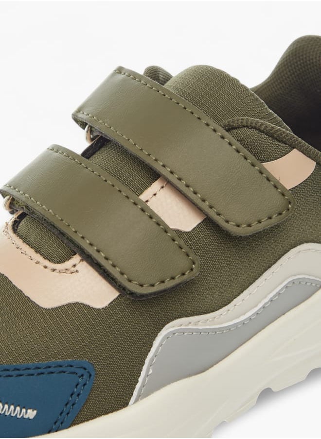 LBL by Shoexpress Boys Panelled Sneakers With Hook And Loop Closure  - Image 4