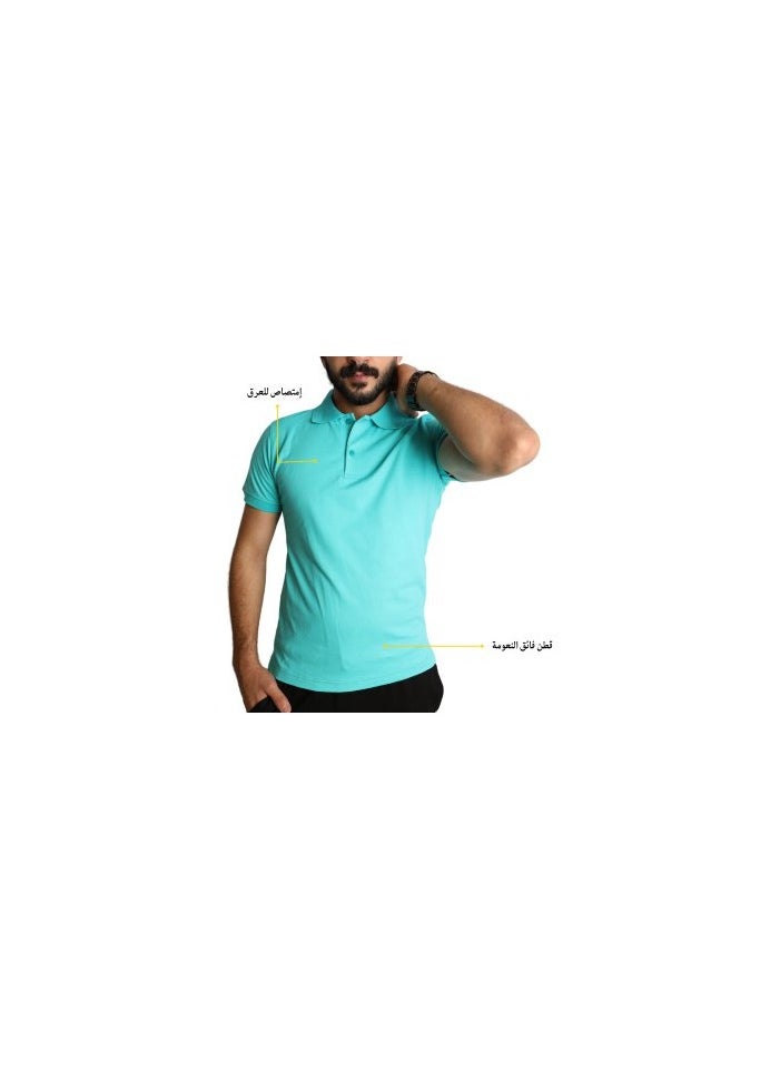 Premium Men's Polo Shirt - 95% Cotton, 5% Lycra, Made in Turkey - pzsku/Z5FE0BB0536C6190BDF99Z/45/_/1724612057/2b635075-6556-4955-870a-9810bfbe9f5e