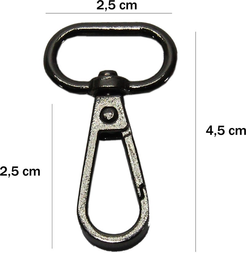 Ala Depo Ala Storage Hook 2.5 cm Bag Accessory (2 Pieces) Nickel  - Image 2