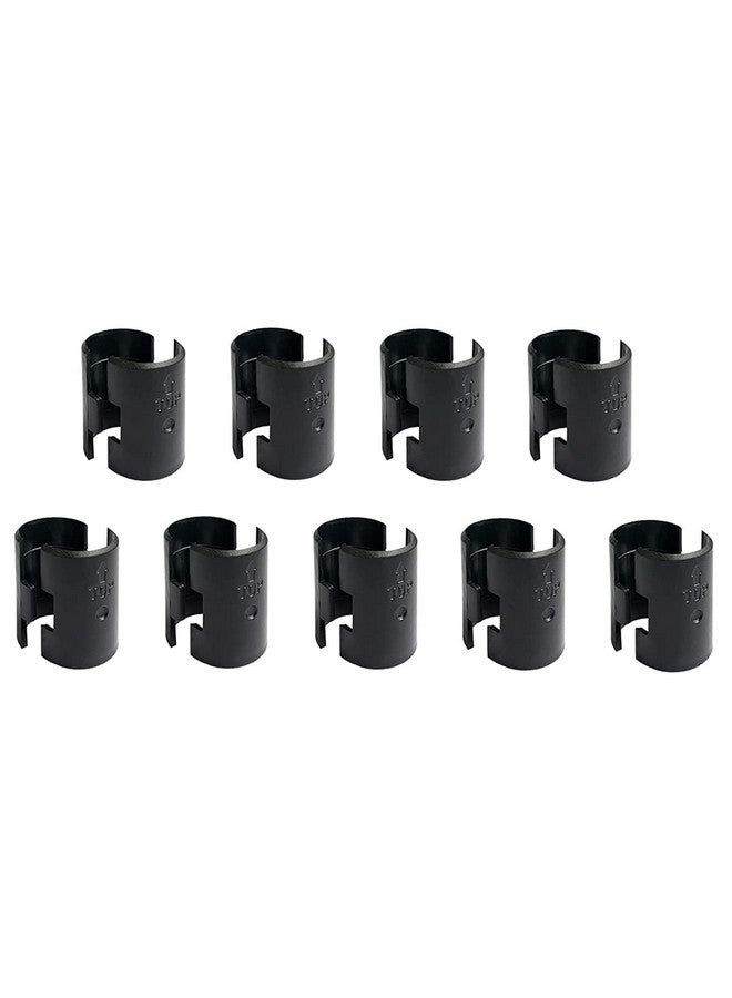 WAFJAMF WAFJAMF 18 Pack Wire Shelving Shelf Lock Clips for 1" Post- Shelving Sleeves Replacements for Wire Shelving System  - Image 1