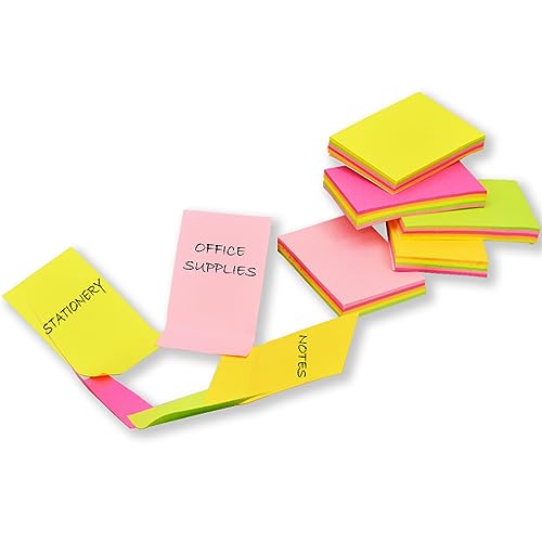 COI Cute Sticky Notes Memo Notepad Daily | Pocket | Index Planner for Home | School | Office 500 Sheets (Approx) - Image 5
