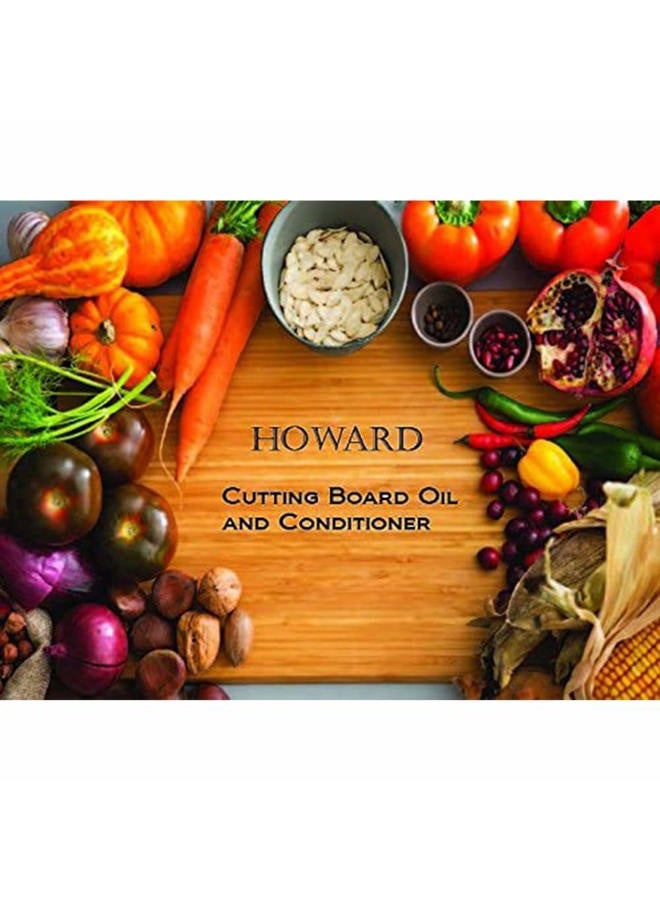 Howard معالج كتلة هوارد للجزارة وزيت لوح التقطيع 12 أونصة، معالج وزيت غذائي، رائع للاستخدام الثقيل لألواح التقطيع والأدوات، إعادة ترطيب كتل التقطيع الخاصة بك - Image 3