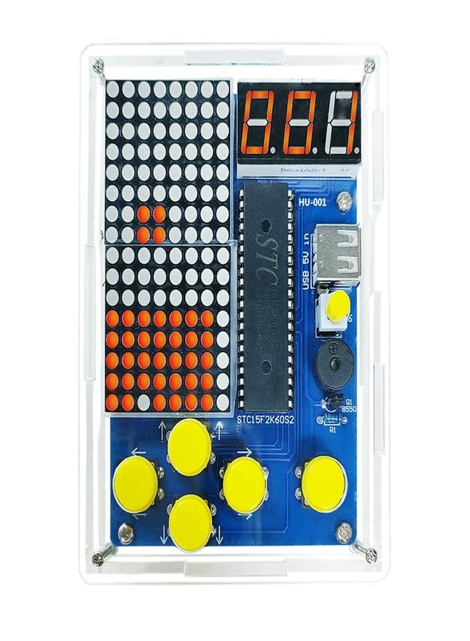 Gikfun Soldering Practice Kit with 4 Retro Games - DIY Electronics Project for STEM Learning, School, Home w/ Acrylic Case EK1987 - Image 3