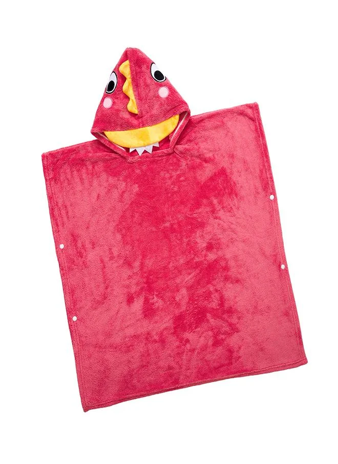 بيبي كلو Red Monster Hooded Bath Towel