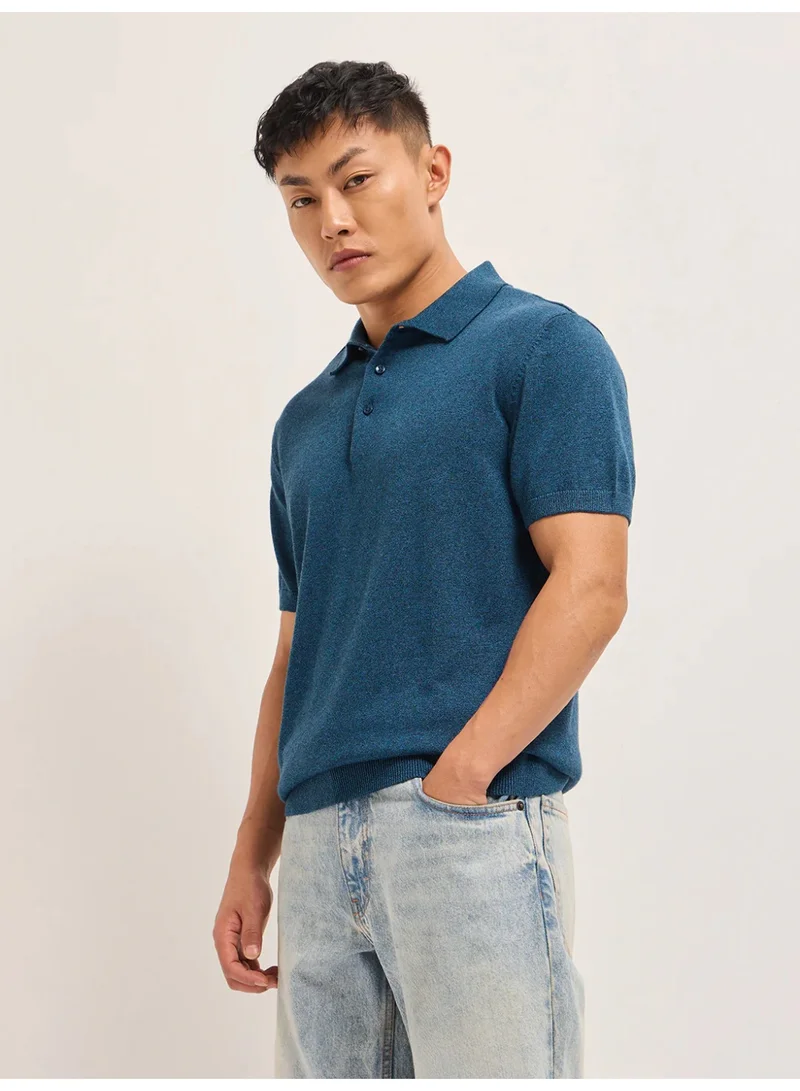 ذا بير هاوس تيشيرت بولو رجالي بأكمام قصيرة