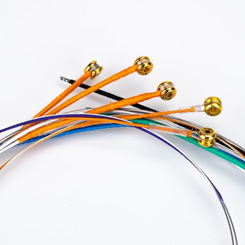 Alice Violin Strings, Alice 4/4 Violin Strings Full Set Nylon Core Al-Mg & Ni-Fe Winding with Ball End, 1 Set - Image 3