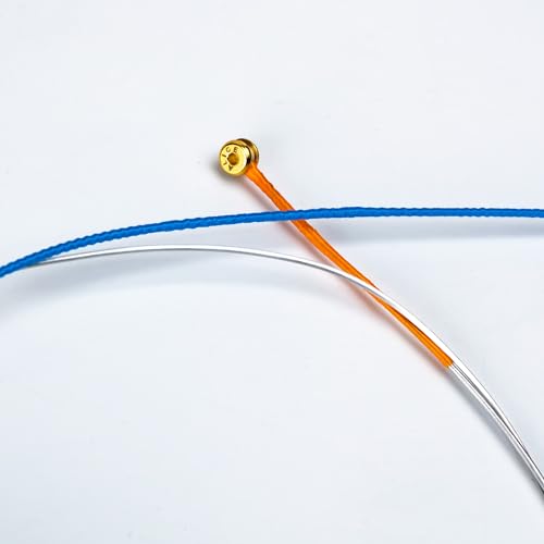 Alice Violin Strings, Alice 4/4 Violin Strings Full Set Nylon Core Al-Mg & Ni-Fe Winding with Ball End, 1 Set - Image 4