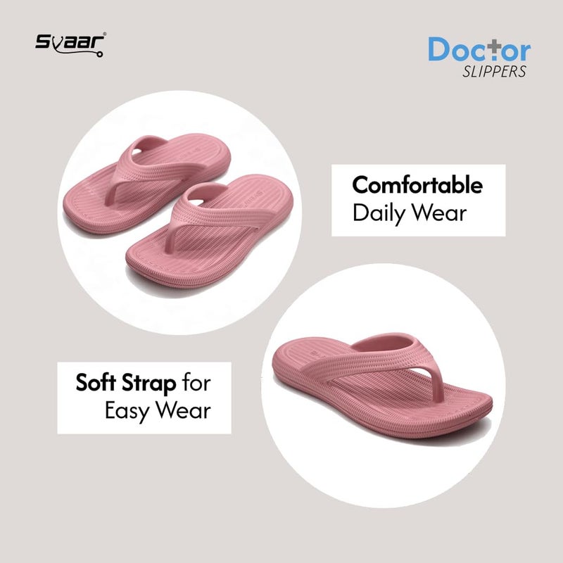 SVAAR صنادل سفاار النسائية الطبية المضادة للانزلاق خفيفة الوزن والمريحة - Image 2