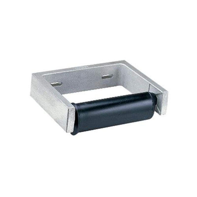 Bobrick 2730 ClassicSeries Aluminum Single Roll Toilet Tissue Dispenser  Satin Finish  6-1/2"" Width