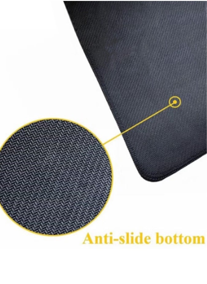 Large Gaming Mouse Pad ,Anti-SkidMousepad Large Keyboard Mouse Pad DeskMat with Stitched Edges (900*400*3mm)