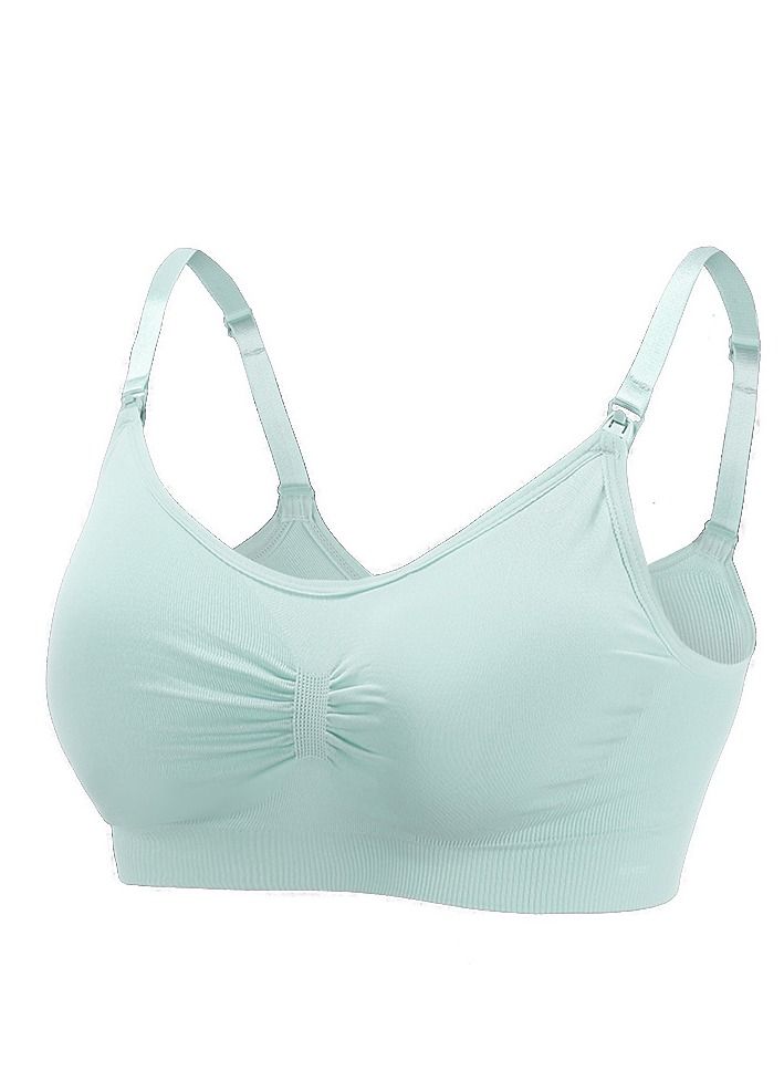 Maternity Push Up Bra Green