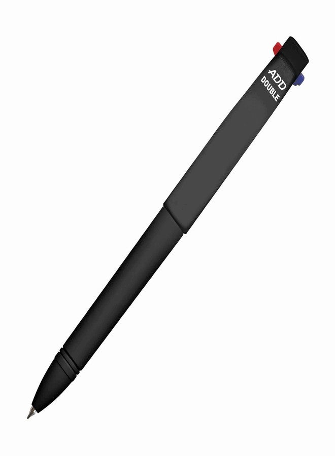 ADD Gel قلم حبر جاف مزدوج النقر من ADD (حبر أزرق وأحمر - عبوة من 10 أقلام) - Image 2