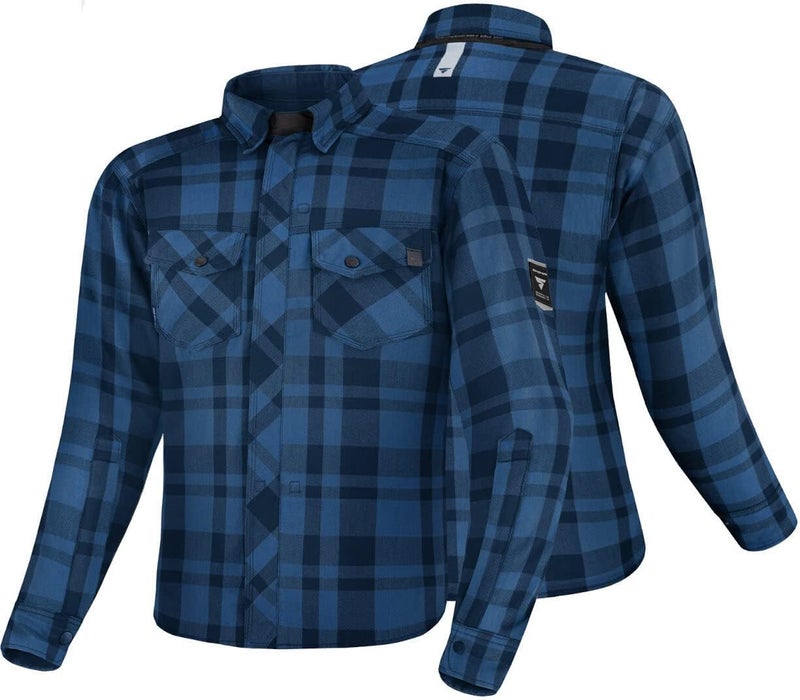 SHIMA Men's Renegade 2 Motorcycle Shirt - Blue, 4XL - Image 5